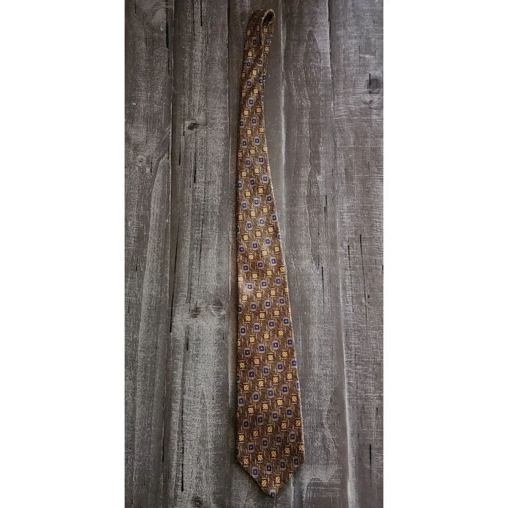 Set‎ Of 4 Geoffrey Beene Mens Silk Neck ties Multicolor  American Greetings